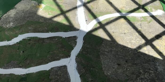 ひび割れシーリング