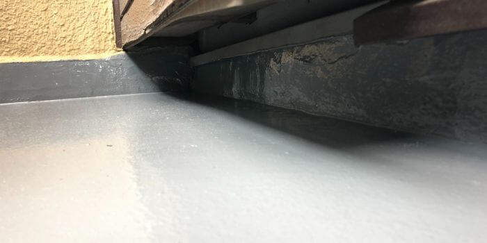 施工後の立ち上がり部分