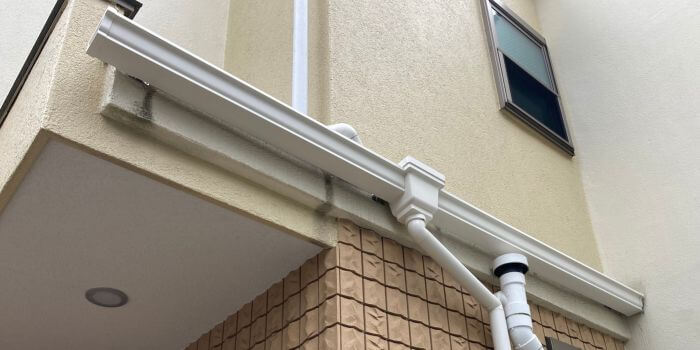 新しい軒樋