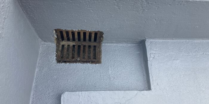 1層目排水口まわり